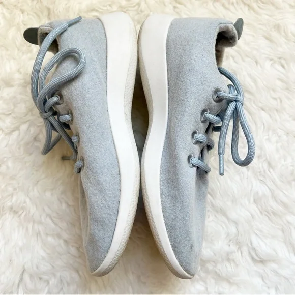 ALLBIRDS women’s wool runner shoes size 8 baby blue MSRP $98 - Picture 4 of 9